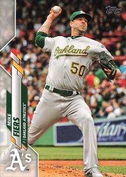 #212 Mike Fiers - Oakland Athletics - 2020 Topps Baseball