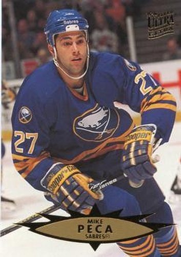 #212 Mike Peca - Buffalo Sabres - 1995-96 Ultra Hockey
