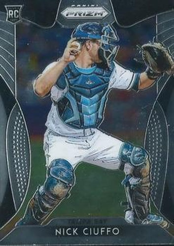 #212 Nick Ciuffo - Tampa Bay Rays - 2019 Panini Prizm Baseball
