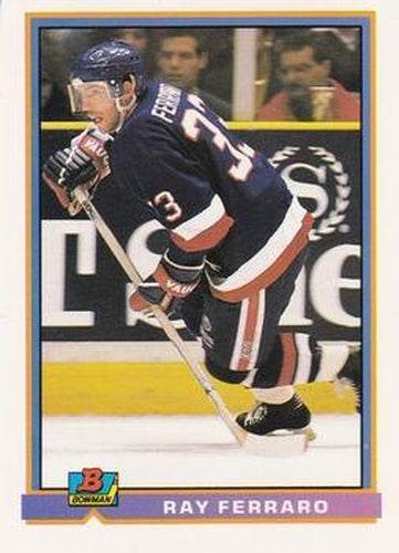 #212 Ray Ferraro - New York Islanders - 1991-92 Bowman Hockey