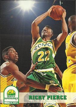 #212 Ricky Pierce - Seattle SuperSonics - 1993-94 Hoops Basketball