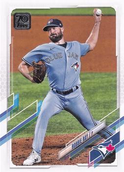 #212 Robbie Ray - Toronto Blue Jays - 2021 Topps Baseball