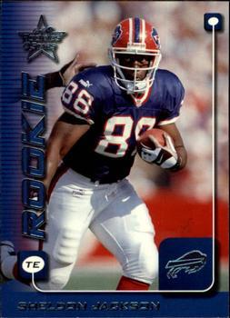#212 Sheldon Jackson - Buffalo Bills - 1999 Leaf Rookies & Stars Football