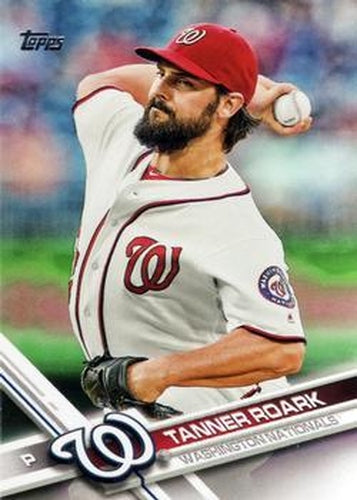 #212 Tanner Roark - Washington Nationals - 2017 Topps Baseball