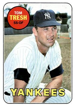#212 Tom Tresh - New York Yankees - 1969 Topps Baseball