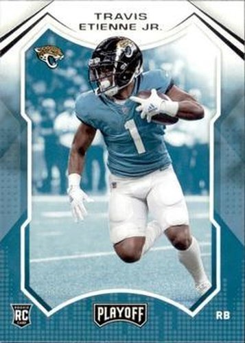 #212 Travis Etienne Jr. - Jacksonville Jaguars - 2021 Panini Playoff Football