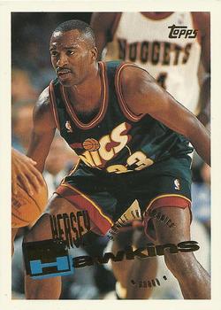 #212 Hersey Hawkins - Seattle SuperSonics - 1995-96 Topps Basketball