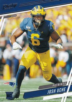 #212 Josh Uche - New England Patriots - 2020 Panini Prestige Football