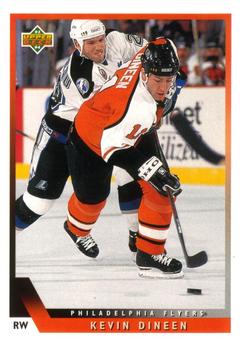 #212 Kevin Dineen - Philadelphia Flyers - 1993-94 Upper Deck Hockey