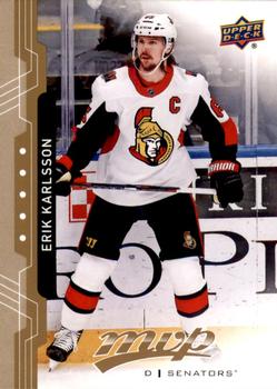 #212 Erik Karlsson - Ottawa Senators - 2018-19 Upper Deck MVP Hockey