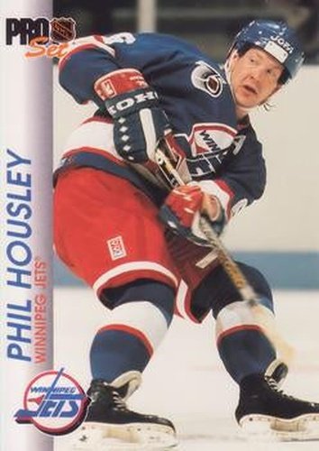#212 Phil Housley - Winnipeg Jets - 1992-93 Pro Set Hockey