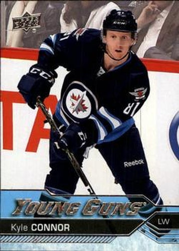#212 Kyle Connor - Winnipeg Jets - 2016-17 Upper Deck Hockey