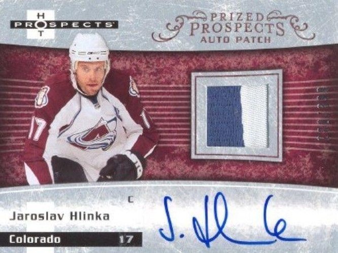 #212 Jaroslav Hlinka - Colorado Avalanche - 2007-08 Fleer Hot Prospects Hockey