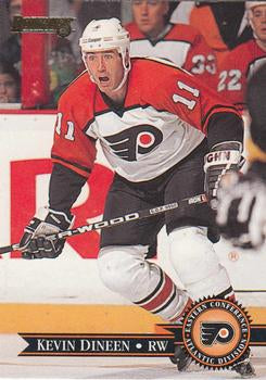 #212 Kevin Dineen - Philadelphia Flyers - 1995-96 Donruss Hockey