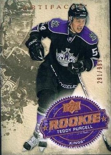 #212 Teddy Purcell - Los Angeles Kings - 2008-09 Upper Deck Artifacts Hockey