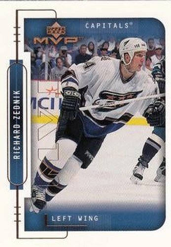 #212 Richard Zednik - Washington Capitals - 1999-00 Upper Deck MVP Hockey