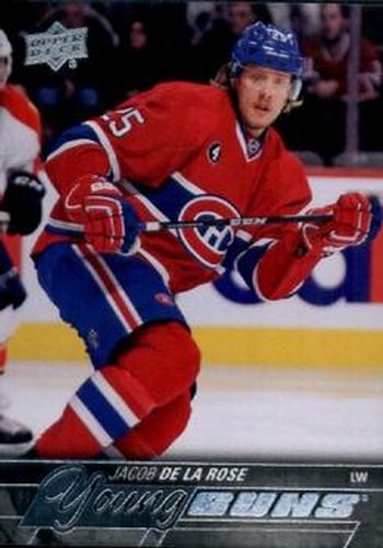 #212 Jacob de la Rose - Montreal Canadiens - 2015-16 Upper Deck Hockey