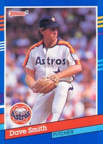 #212 Dave Smith - Houston Astros - 1991 Donruss Baseball