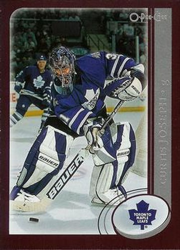 #212a Curtis Joseph - Toronto Maple Leafs - 2002-03 O-Pee-Chee Hockey