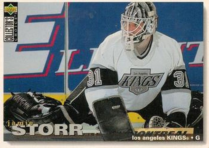 #213 Jamie Storr - Los Angeles Kings - 1995-96 Collector's Choice Hockey