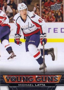#213 Michael Latta - Washington Capitals - 2013-14 Upper Deck Hockey