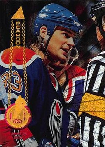 #213 Scott Pearson - Edmonton Oilers - 1994-95 Pinnacle Hockey - Rink Collection