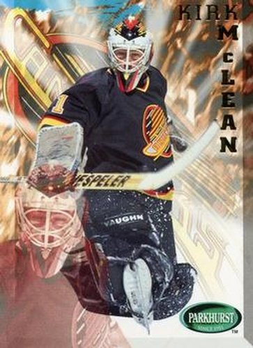 #213 Kirk McLean - Vancouver Canucks - 1995-96 Parkhurst International Hockey