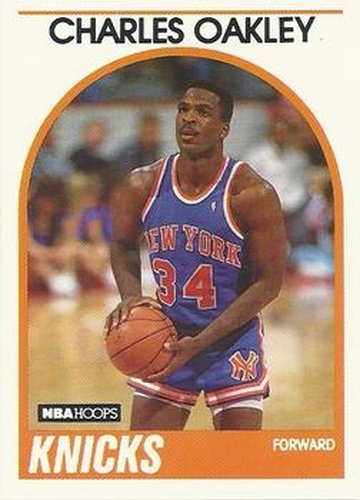 #213 Charles Oakley - New York Knicks - 1989-90 Hoops Basketball