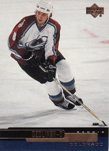 #213 Sandis Ozolinsh - Colorado Avalanche - 1999-00 Upper Deck Hockey