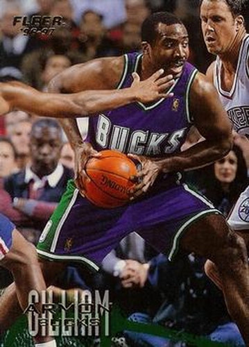 #213 Armon Gilliam - Milwaukee Bucks - 1996-97 Fleer Basketball
