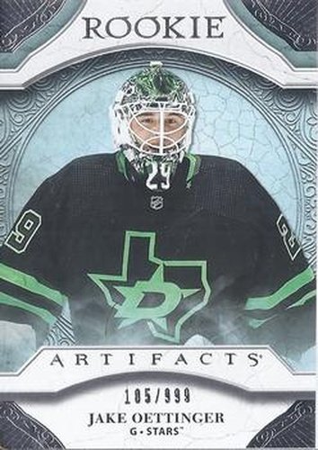 #RED213 Jake Oettinger - Dallas Stars - 2020-21 Upper Deck Artifacts Hockey
