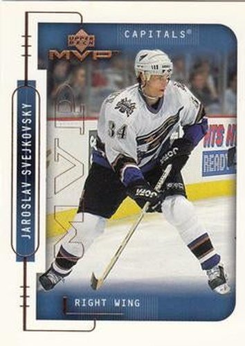 #213 Jaroslav Svejkovsky - Washington Capitals - 1999-00 Upper Deck MVP Hockey