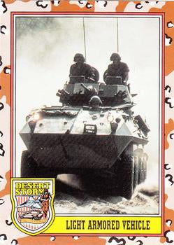 #213 Light Armored Vehicle - 1991 Topps Desert Storm