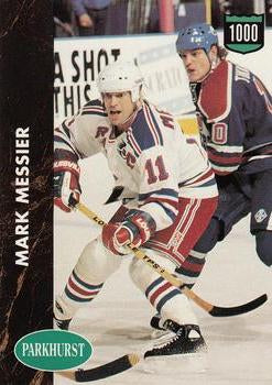 #213 Mark Messier - New York Rangers - 1991-92 Parkhurst Hockey