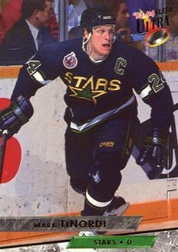 #213 Mark Tinordi - Dallas Stars - 1993-94 Ultra Hockey