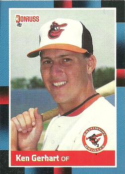 #213 Ken Gerhart - Baltimore Orioles - 1988 Donruss Baseball