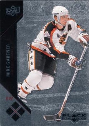 #213 Mike Gartner - New York Rangers - 2011-12 Upper Deck Black Diamond Hockey