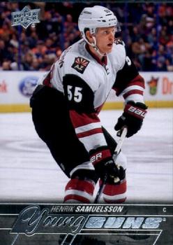 #213 Henrik Samuelsson - Arizona Coyotes - 2015-16 Upper Deck Hockey