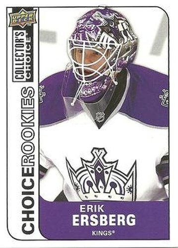 #213 Erik Ersberg - Los Angeles Kings - 2008-09 Collector's Choice Hockey