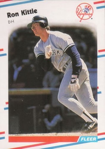 #213 Ron Kittle - New York Yankees - 1988 Fleer Baseball