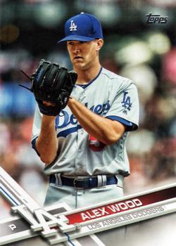 #213 Alex Wood - Los Angeles Dodgers - 2017 Topps Baseball