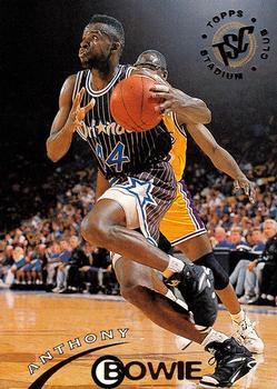 #213 Anthony Bowie - Orlando Magic - 1994-95 Stadium Club Basketball