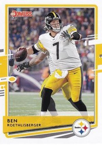 #213 Ben Roethlisberger - Pittsburgh Steelers - 2020 Donruss Football
