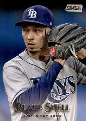 #213 Blake Snell - Tampa Bay Rays - 2019 Stadium Club Baseball