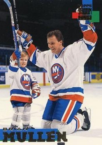 #213 Brian Mullen - New York Islanders - 1994-95 Stadium Club Hockey