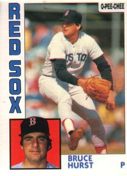 #213 Bruce Hurst - Boston Red Sox - 1984 O-Pee-Chee Baseball