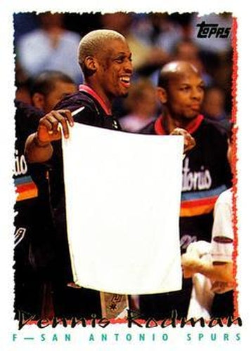 #213 Dennis Rodman - San Antonio Spurs - 1994-95 Topps Basketball