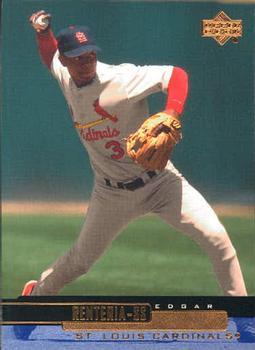 #213 Edgar Renteria - St. Louis Cardinals - 2000 Upper Deck Baseball