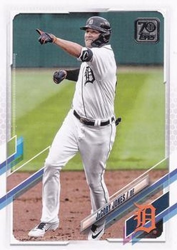 #213 JaCoby Jones - Detroit Tigers - 2021 Topps Baseball