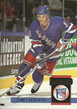 #213 James Patrick - New York Rangers - 1993-94 Donruss Hockey